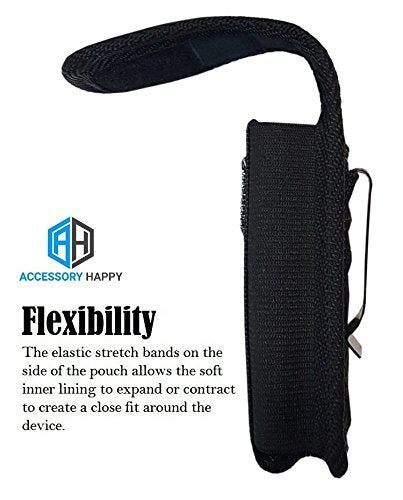 Military Grade Cell Phone Case,Rugged Pouch Holster Inhale Holder Clip Belt Flip Phone Case Fits Kyocera Cadence S2720, DuraXTP, DuraXV LTE, DuraXV Plus, DuraXE, Most Large FLIP Phones & Insulin Pumps - color: Vertical Dura Flip Phone Black
