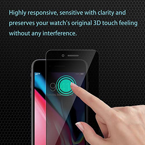 2 Pack Privacy Screen Protector for iPhone 8 Plus/iPhone 7 Plus - size: 8 Plus/7Plus