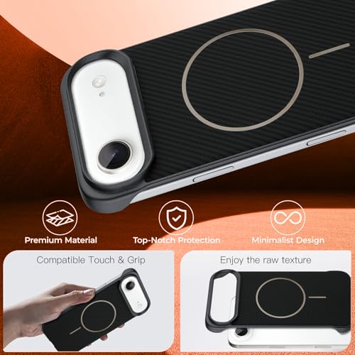 Phone Case Crafted for iPhone Air,Black - color: Black-2, size: iPhone Air