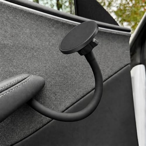 Magnetic Phone Mount Compatible with MagSafe, Designed for Model 3 Y Black