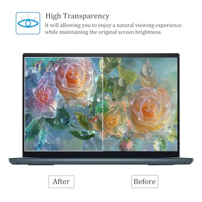 i-Tensodo 2 Pack 15.6 Inch Tempered Glass Screen Protector for HP Envy x360 15.6/Pavilion 15.6/ Probook 15.6/EliteBook 15.6/OMEN 15.6/Victus 15.6/Ominbook 3 15.6, HP 15.6" 16:9 Laptop, 9H Hardness - color: Tempered Glass
