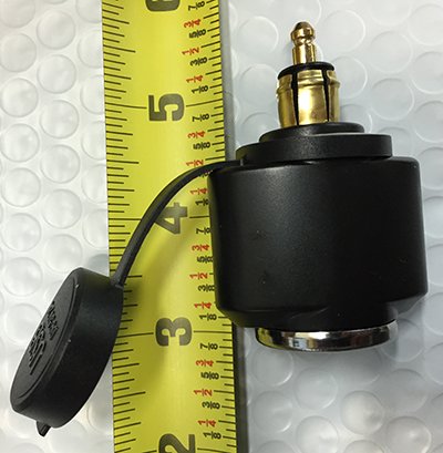 Cliff Top 3.3A Hella DIN Dual USB Charger Compatible with BMW Motorcycles
