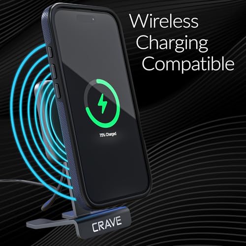 Crave Dual Guard Compatible with iPhone 16 Case, Compatible with MagSafe Shockproof Protection Dual Layer Case for Apple iPhone 16 (6.1") - Navy - color: Navy