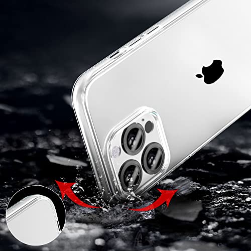 TENOC Phone Case Compatible with iPhone 15 Plus, Clear Case Shockproof Protective Bumper Slim Cover for 6.7 Inch - color: Clear, size: iPhone 15 Plus
