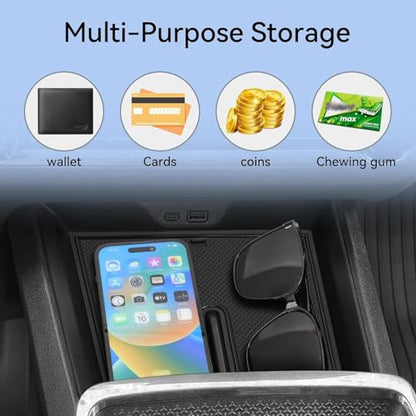 smabee Center Console Organizer Tray for Chevrolet Chevy Equinox 2025 2026 - size: Center Console Organizer Tray