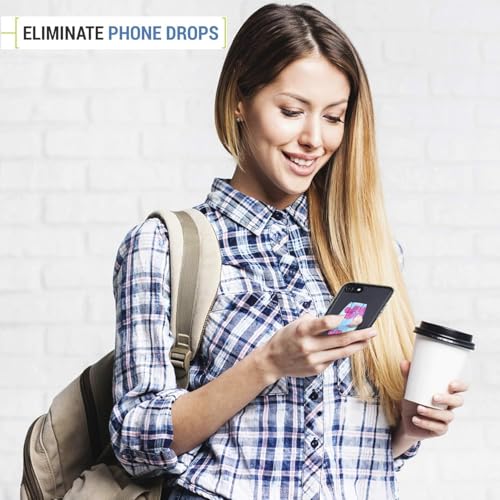 Gear Beast Universal Cell Phone Grip - Ultra Slim Elastic Finger Holder & Phone Stand - color: StarryNights
