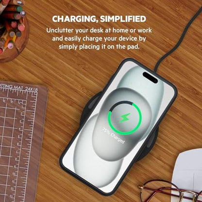 Battery Case for iPhone 15, [10000mAh] Enhanced Rechargeable Portable Protective Wireless Charger Case Battery Pack Support CarPlay Wireless Charging Case Compatible with iPhone 15 (6.1 inch)-Black - size: iPhone 15