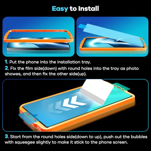 FANGTIAN 4-Pack for Samsung Galaxy S25 Ultra Screen Protector Film [6.9"] - size: S25 Ultra-6.9 Inch