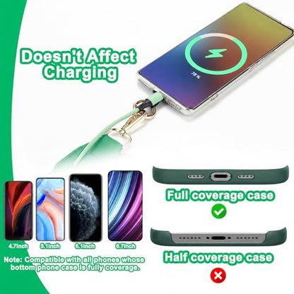 XANGNIER Clip and Go Strap for Phone with Wallet Crossbody,Forest Green - color: Forest Green