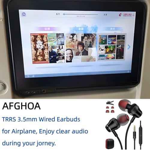Wired Earbuds for Chromebook Laptop PC,3.5mm in Ear Headphones for Kindle - color: Black