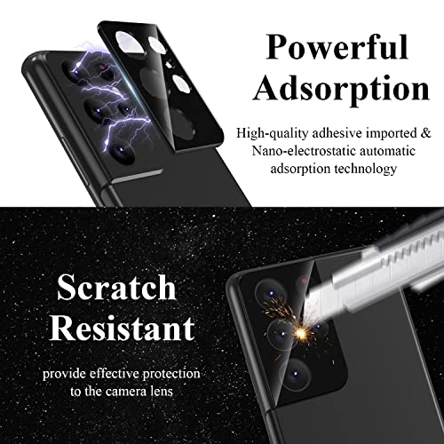 4 Pack Camera Lens Protector for Samsung Galaxy S21 Ultra - size: S21 Ultra