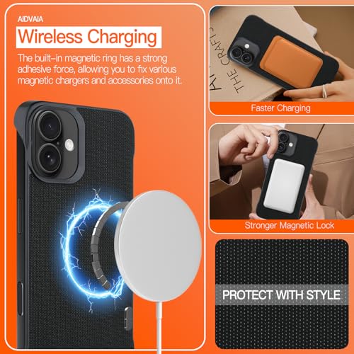 Phone Case Crafted for iPhone 16,Black - color: Black, size: iPhone 16