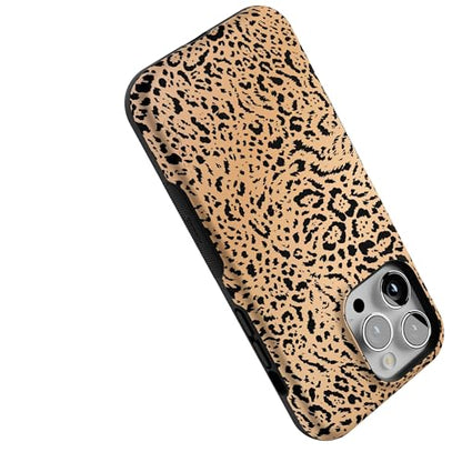 Casely iPhone 14 Pro Max Case | Born to Be Wild | Jaguar Print | Bold Protective Design | Compatible with MagSafe - color: Born to Be Wild | Jaguar Print