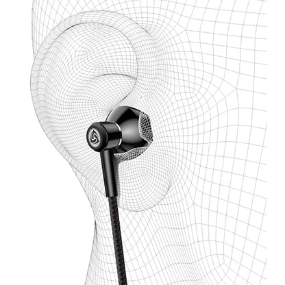 LUDOS SPECTA Wired Earbuds in-Ear Headphones, 5 Years Warranty, Earphones with Microphone for Clear Calls, Noise Isolating, for iPhone, iPad, Samsung, Laptop, School Students, Kids, Women, Small Ears