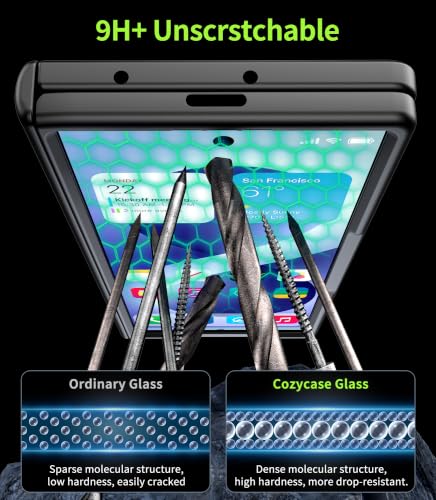Cozycase for Samsung Galaxy Z Fold 8 Ultra /Z Fold 7 Case with Kickstand - color: Black