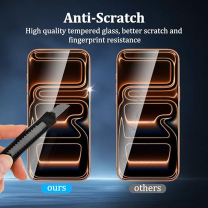 2+1+2 Pack Screen Protector for iPhone 17 Pro Max - size: 17 Pro Max