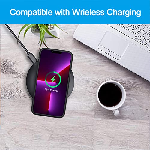 Battery Case for iPhone 13 Pro Max, Upgraded 12000mAh Battery Pack Rechargeable Charger Case with Wireless Charging Compatible for iPhone 13 Pro Max (6.7 inch) External Charging Cover (Black) - size: iPhone 13 Pro Max