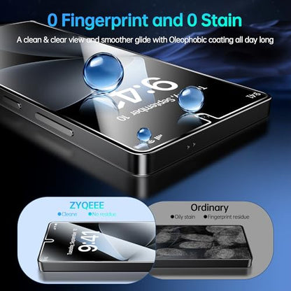 3 Pack for Samsung Galaxy S24 / S25 Screen Protector 6.2 Inch Flexible EPU Protective Film [0.01S Fingerprint Unlock] [Faster Self-Healing] HD Clear, Bubble Free, Easy Installation - size: Samsung Galaxy S24/S25