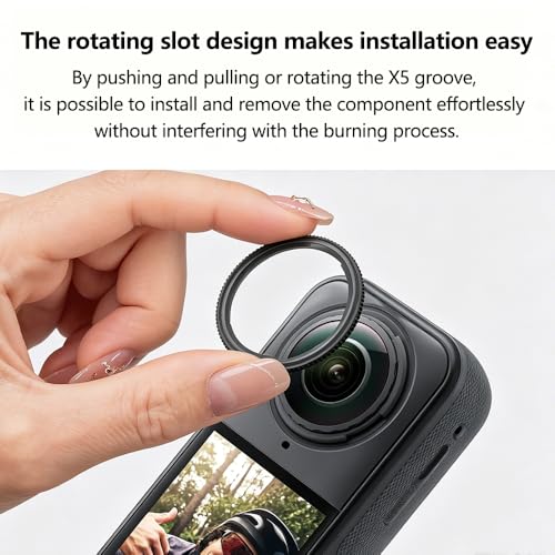 Tempered Glass Lens Guard Protector for Insta360 X5, 2 Pack