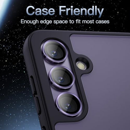JETech Camera Lens Protector for Galaxy S24 Plus, Cobalt Violet, 1 Set - color: Cobalt Violet