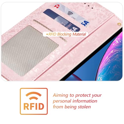 UEEBAI Wallet Case for iPhone 15, PU Leather Phone Cover Kickstand RFID Blocking Flip Case Card Slots Wrist Strap Relief Engraved Pattern Magnetic Closure Flower Folio Wallet, Sunflower - color: Sunflower, size: iPhone 15