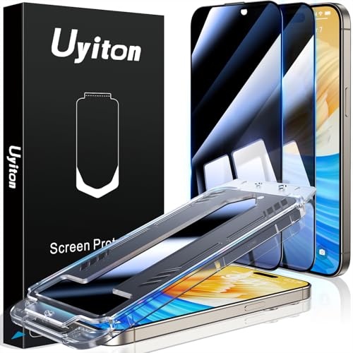 Uyiton for iPhone 15 Pro Privacy Screen Protector UnBreak-Glass - size: iPhone 15 Pro - 6.1 inch