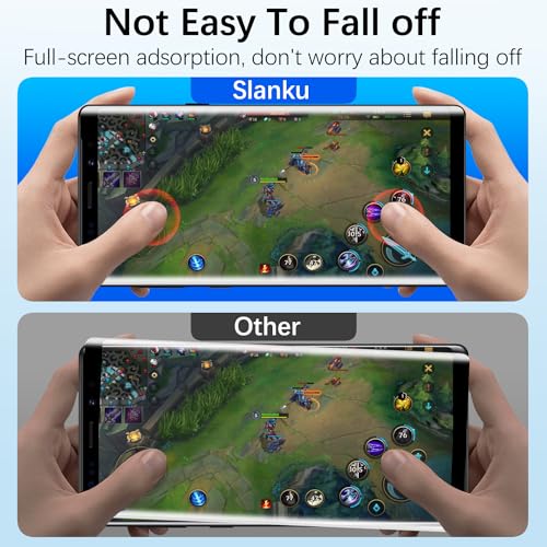 Slanku 2 Pack Tempered Glass for Samsung Galaxy Note 9 Screen Protector 3D