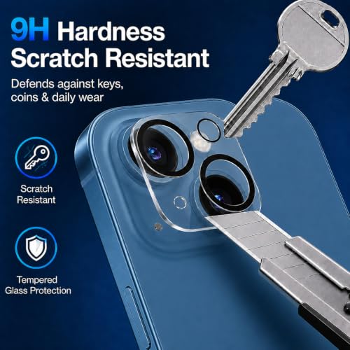 Camera Lens Protector for iPhone 13/iPhone 13 Mini- 3 Pack - size: iPhone 13/13 Mini