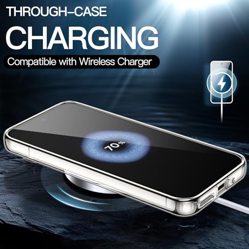 JETech Case for Google Pixel 9/9 Pro, Anti-Yellowing, Clear | Shockproof Protection, Scratch Resistant Hard PC Back, Durable Transparent TPU Bumper - color: Clear, size: Pixel 9/9 Pro