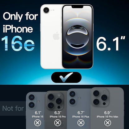 10 Pack 9H Tempered Glass Screen Protector Guard for Apple iPhone 16e Front Bulk