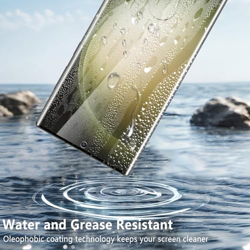 Tempered Glass Screen Protector for Samsung Galaxy S23 Ultra, 3-Pack 3D Full Edge Coverage Film, 9H HD Bubble-Free Film, Anti-Scratch Premium Protective Glass for Galaxy S23 Ultra 5G 6.8 Inch - size: Samsung Galaxy S23 Ultra