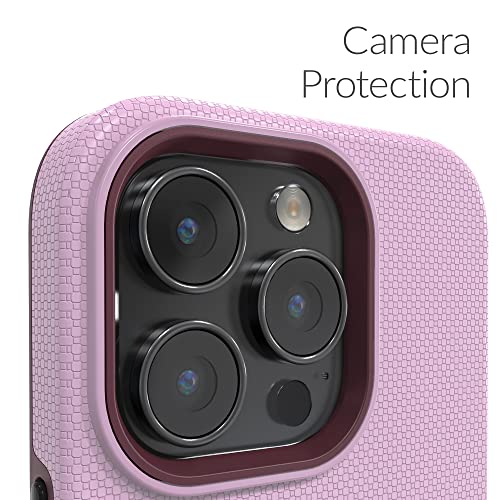 Crave Dual Guard for iPhone 14 Pro, Shockproof Protection Dual Layer Case for Apple iPhone 14 Pro (6.1") - Lilac - color: Lilac