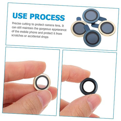 Mipcase 4pcs Camera Lens Protector Film Compatible -scratch and Lens Guards and Safeguards against Scrapes and Bumps