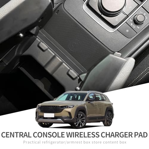 SMABEE Center Console Protective Mat for Mazda CX-50 2023+ - size: Center Console Wireless Charging Mat
