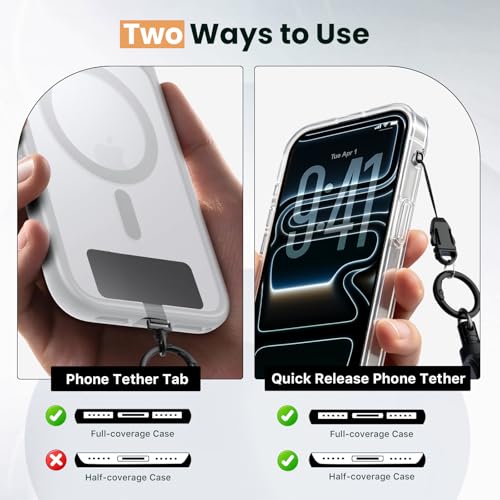 TiMOVO Retractable Phone Lanyard