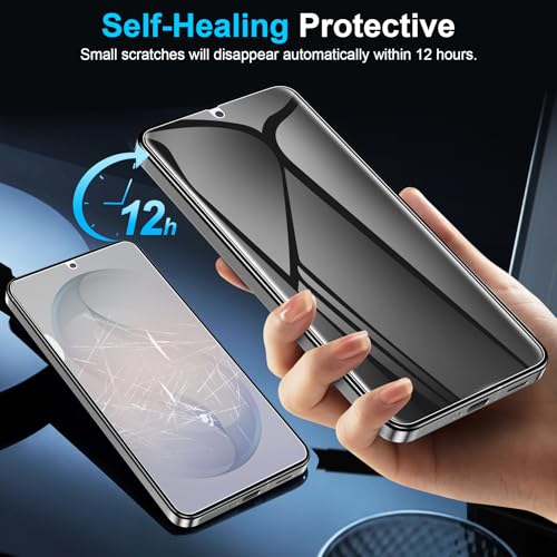 LYWHL 2 Pack for Samsung Galaxy S26 Privacy Screen Protector [Like Original Fingerprint Unlock], Anti-Spy Private S26 Film [Not Glass], Case Friendly, Scratch-Resistant, Sensitive Touch - size: Samsung Galaxy S26