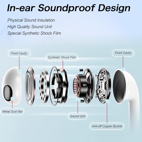 USB C Headphones Wired for iPhone 17 16 15 Pixel Galaxy