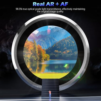 imluckies Alloy Metal Camera Lens Protector for iPhone 16 Pro / 16 Pro Max / 14 Pro / 14 Pro Max, 9H Tempered Glass, Ultra HD, Anti-Scratch, Strong Adhesion, Case Friendly, White Titanium - size: 16/14 pro/promax White Titanium