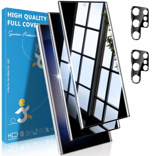 V-PORYADKU 2+2 Pack for Samsung Galaxy S23 Ultra Privacy Screen Protector - size: 6.8-inch