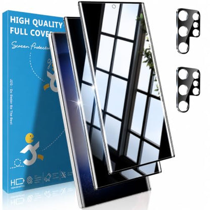 V-PORYADKU 2+2 Pack for Samsung Galaxy S23 Ultra Privacy Screen Protector - size: 6.8-inch