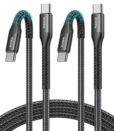 USB C to C Cable 60W Fast Charging 6FT USB C to USB C Cable for CarPlay - color: Black, size: 6FT, style: USB C to USB C