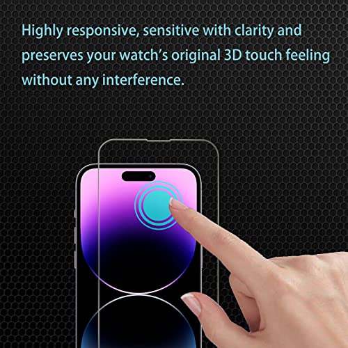 2+1+2 Pack Screen Protector for iPhone 14 Pro Max - size: Iphone 14 Pro Max 2+1+2pcs