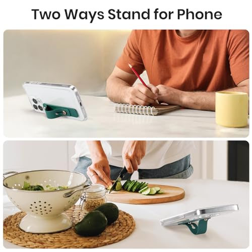 CoBak Hand Strap Holder for Kindle/Tablet - Lightweight TPU - color: Dark green