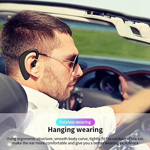 5.2 Single Ear Headset, Ultralight Business Earphone for Office Driving