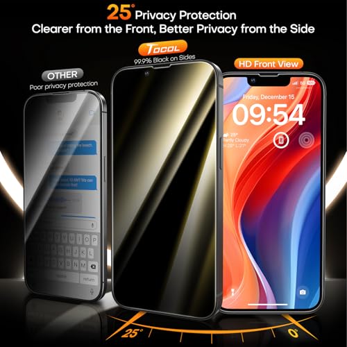 TOCOL for iPhone 16e Privacy Screen Protector
