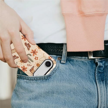 ZHEGAILIAN Case Compatible with iPhone 17 Air,Hybrid 2-Layer Hard Shell for Girl Boy Women Men,Denim Boots Cactus - color: Denim boots cactus, size: iPhone 17 Air