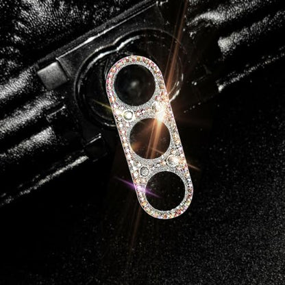 Bling Diamond Camera Lens Protector Compatible with Samsung Galaxy S22 ＆ Galaxy S22 Plus, Metal Glitter Gem Camera Cover，9H Tempered Glass lens full Screen Protector with 3D Rhinestone - size: Samsung Galaxy S22 ＆ Galaxy S22 Plus