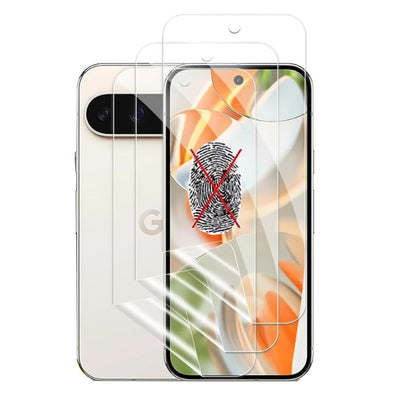 Anti-fingerprint Matte Hydrogel Film for Google Pixel 10a 5G 6.3" Flexible Screen Protector TPU Fingerprint Unlock Anti-Glare Anti-reflective Not Tempered glass - color: Pixel 10a 5G 6.3"