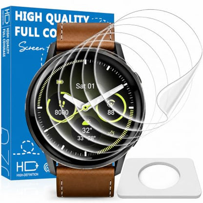 6 Pack for Garmin Venu 4 Screen Protector 45mm,Soft TPU Film | Anti Scratch, Soft Screen Protector for Venu 4 HD Clear Flexible Film, Bubble Free, Touch Sensitive, Anti Fingerprint - size: For Garmin venu 4 45mm 1.77 Inch