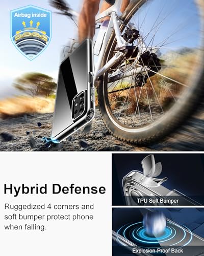 HOOMIL Case for Samsung Galaxy A32, Non-Yellowing, Drop Protection, Anti-Scratch Transparent Hard Back Phone Cover - Crystal Clear - color: Clear, size: A32 5G